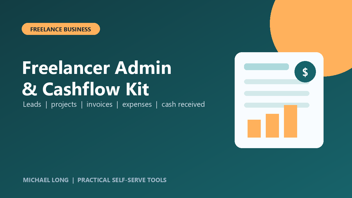 Freelancer Admin and Cashflow Kit product card